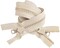 #10 Vislon Molded Separating Two-Way YKK Heavy Duty Jacket Zipper - Choose Your Length & Color - 1 Zipper Per Pack - Made in The United States (Lite Beige - 572, 30" Inches)
